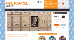 Desktop Screenshot of mrparcelallen.com
